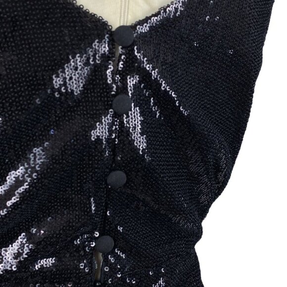 Dress the Population black sequin dress - NWOT - Picture 6 of 13